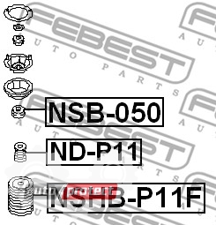  4 - Febest NSB-050  