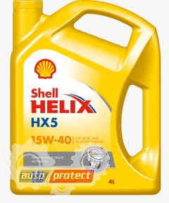  1 - Shell HX5 15W-40   1,  4 . SDHX515W40-4