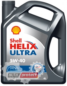 Фото 1 - Shell Ultra Diesel 5W-40 Моторное масло  