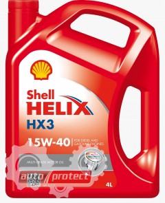 Фото 1 - Shell Helix HX3 15W-40 Моторное масло 1