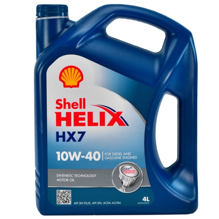 Фото 1 - Shell HX7 Helix 10W-40 Полусинтетическое моторное масло 