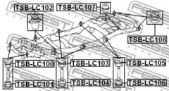  2 - Febest TSB-LC102  