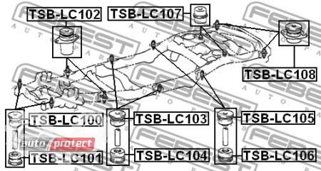  4 - Febest TSB-LC108  