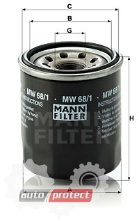  2 - Mann Filter MW 68/1   