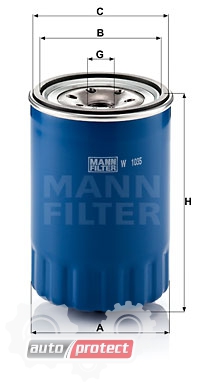  2 - Mann Filter W 1035   