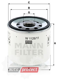  2 - Mann Filter W 1126/11   