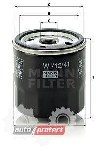  2 - Mann Filter W 712/41   