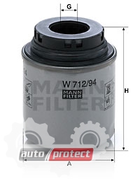  2 - Mann Filter W 712/94   