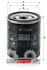  2 - Mann Filter W 713/28   