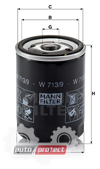  2 - Mann Filter W 713/9   