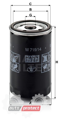  2 - Mann Filter W 719/14   