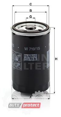  2 - Mann Filter W 719/15   