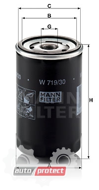  2 - Mann Filter W 719/30   