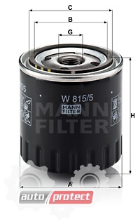  2 - Mann Filter W 815/5   