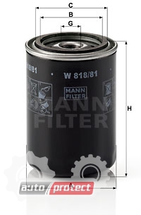  2 - Mann Filter W 818/81   