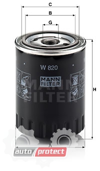  2 - Mann Filter W 820   