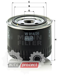  2 - Mann Filter W 914/26   