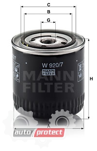 2 - Mann Filter W 920/7 y   
