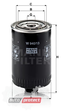  2 - Mann Filter W 940/13   