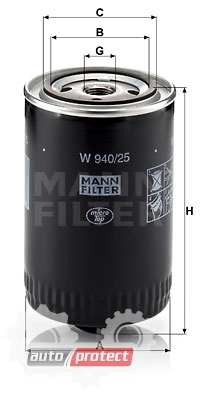  2 - Mann Filter W 940/25   