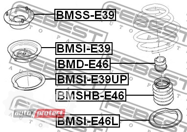  4 - Febest BMSHB-E46   