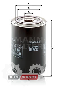  2 - Mann Filter W 940/34   