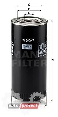  2 - Mann Filter W 962/47   