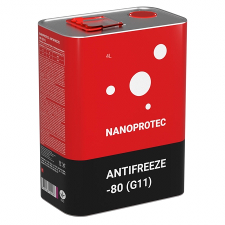 Фото 2 - Nanoprotec G11 -80C Антифриз концентрат cиний , Канистра 4л Арт. NP 3202 504