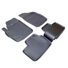 NorPlast Коврики в салон для Chery Kimo '07-, резиновые черные Фото 1 - NorPlast Коврики в салон для Chery Kimo '07-, резиновые черные