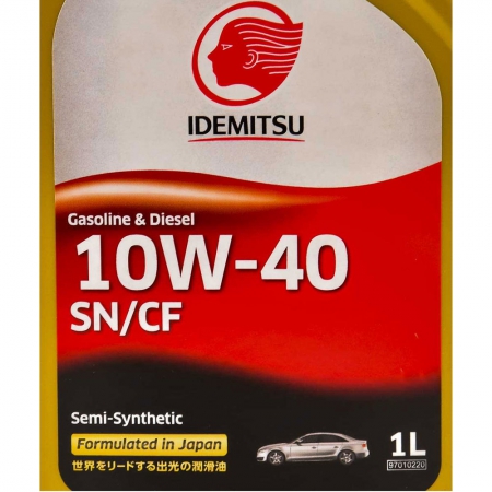  3 - Idemitsu Gasoline & Diesel 10W-40 SN/CF    