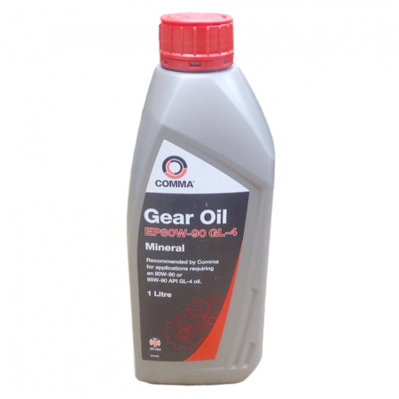  1 - Comma GEAR OIL EP80W-90 GL-4    ,  1 . GEAROILEP8090GL41L