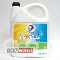Total Coolelf Plus -37С Антифриз cине-зелёный готовый 1 Фото 1 - Total Coolelf Plus -37С Антифриз cине-зелёный готовый 1