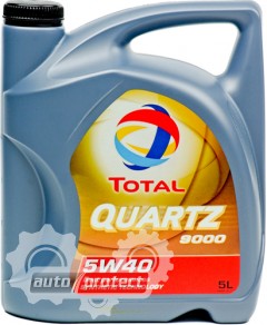 Фото 1 - Total Quartz 9000 5W-40 Синтетическое моторное масло  
