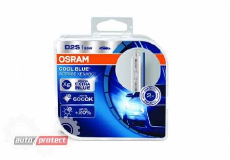 25 - Osram 66240CBI-HCB Cool Blue Intense Xenarc   D2S 85V 35W,  2 