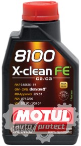 Motul 8100 X-clean FE синтетическое моторное масло 5W-30 Фото 2 - Motul 8100 X-clean FE синтетическое моторное масло 5W-30