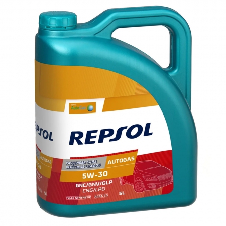  1 - Repsol Auto Gas 5W-30    ,  5 . RP033L55
