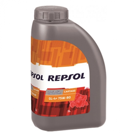 Repsol Cartago GL-4+ 75W-80 Синтетическое трансмиссионное масло Фото 1 - Repsol Cartago GL-4+ 75W-80 Синтетическое трансмиссионное масло