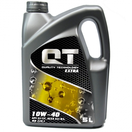  3 - QT-oil Extra 10W-40    ,  5 . QT1210405