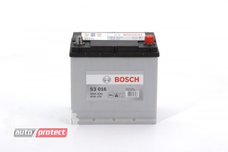  2 - Bosch S3 Silver 45  -/+ 300A   