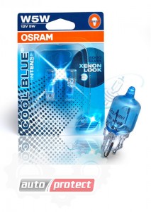  2 - Osram Cool Blue Intense W5W 12V 5W  , 2 