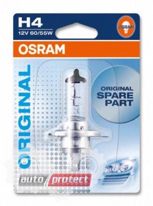  2 - Osram Original Line H4 12V 60/55W  , 1  