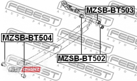  3 - Febest MZSB-BT502  ί   