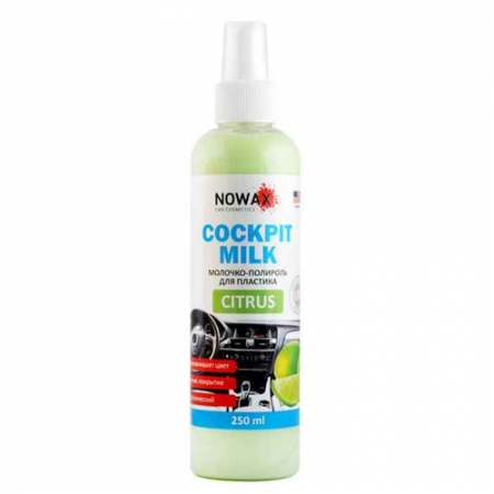 Nowax Black Cockpit Milk Молочко-полироль для пластика Фото 1 - Nowax Black Cockpit Milk Молочко-полироль для пластика