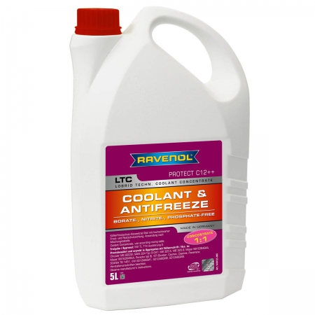 Ravenol LTC Protect C12++ Concentrate G12++ -64С Антифриз концентрат фиолетовый Фото 2 - Ravenol LTC Protect C12++ Concentrate G12++ -64С Антифриз концентрат фиолетовый