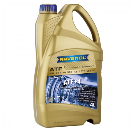Ravenol ATF+4 Fluid Синтетическое трансмиссионное масло Фото 2 - Ravenol ATF+4 Fluid Синтетическое трансмиссионное масло