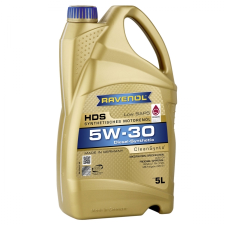 Ravenol HDS 5W-30 Синтетическое моторное масло Фото 3 - Ravenol HDS 5W-30 Синтетическое моторное масло