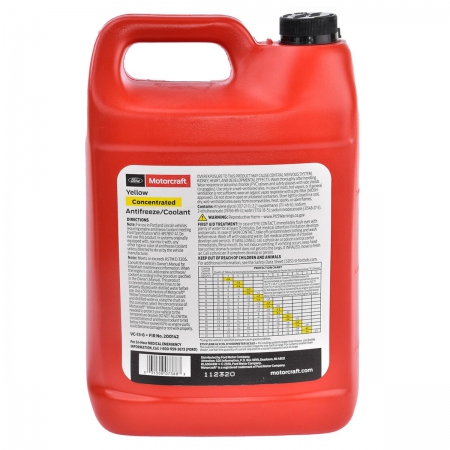  3 - Ford Motorcraft Yellow Concentrated Antifreeze/Coolant    