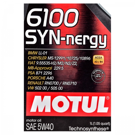  2 - Motul 6100 Syn-nergy 5W-40 C   