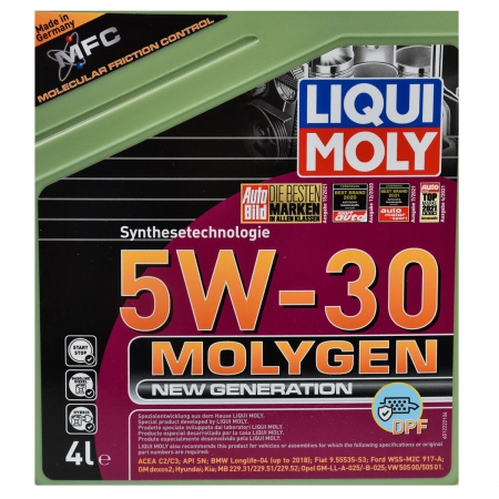  7 - Liqui Moly Molygen New Generation DPF 5W-30   (21224, 21225) 