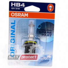  1 - Osram Original Line HB4 12V 51W  , 1 